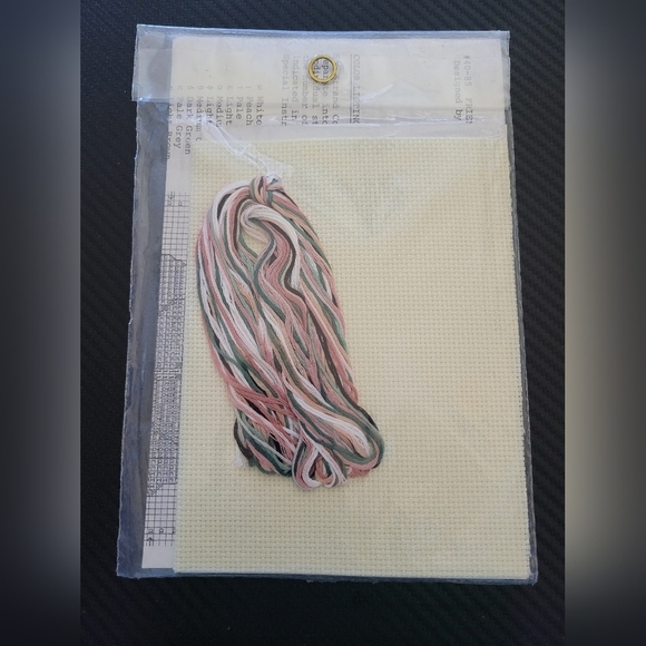 Lynn Craft Cross Stitch Kit #40-85 FRIENDS FOREVER 5"x7" Design by Alma Lynn NIP - Picture 3 of 3